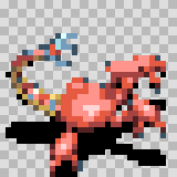Crustoid walking animation, facing right