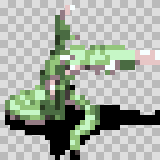 Mag Drag attack animation, facing right