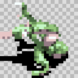Mag Drag walking animation, facing left
