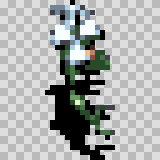 Gwiz attack animation, facing right
