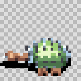 Torture walking animation, facing left