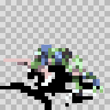 Ingestamite attack animation, facing bottom left