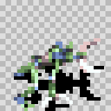 Ingestamite attack animation, facing right