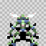 Ingestamite attack animation, facing top