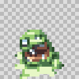 Sludge attack animation, facing bottom