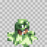 Sludge walking animation, facing bottom right