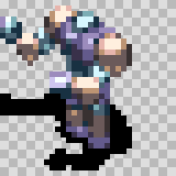 Modo attack animation, facing bottom