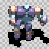 Modo attack animation, facing bottom left