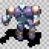 Modo attack animation, facing bottom right