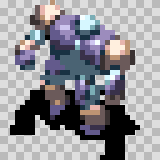 Modo attack animation, facing left