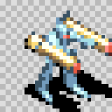 Sir Launchalot attack animation, facing bottom right