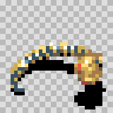 Diamondback attack animation, facing right