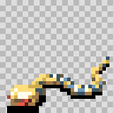 Diamondback walking animation, facing bottom left