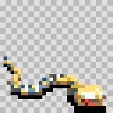 Diamondback walking animation, facing bottom right