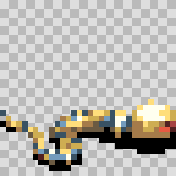 Diamondback walking animation, facing right