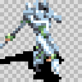 Chronos attack animation, facing top