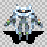 Chronos walking animation, facing bottom