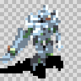 Chronos walking animation, facing bottom right