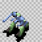 Ferris attack animation, facing bottom left