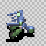 Ferris attack animation, facing left
