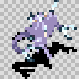 Scout attack animation, facing bottom right