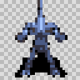 Dragadrone attack animation, facing bottom