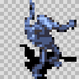 Dragadrone attack animation, facing bottom right
