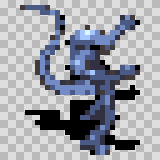 Dragadrone attack animation, facing right