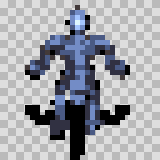 Dragadrone walking animation, facing top