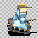 Bore Gore attack animation, facing right
