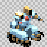 Bore Gore walking animation, facing bottom right