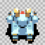 Bore Gore walking animation, facing top