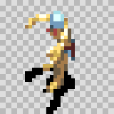 Blithen attack animation, facing bottom