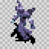 Merc walking animation, facing left
