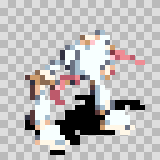Tech 209 attack animation, facing bottom right
