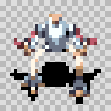 Tech 209 attack animation, facing top