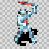 Talrex attack animation, facing bottom