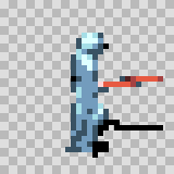 Talrex walking animation, facing right