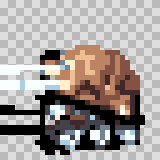 Pakhumerous attack animation, facing left