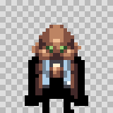 Pakhumerous walking animation, facing bottom