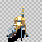 Toothsome attack animation, facing bottom