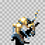 Toothsome attack animation, facing bottom left