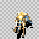 Toothsome attack animation, facing top