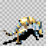 Toothsome attack animation, facing top right
