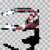 Chainomatic attack animation, facing top left