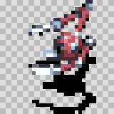 Chainomatic walking animation, facing left