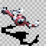 Chainomatic walking animation, facing top right