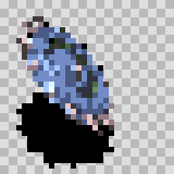 Rip 187 attack animation, facing bottom