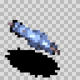 Rip 187 attack animation, facing bottom right