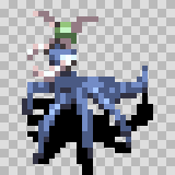 Stryk Nina attack animation, facing left
